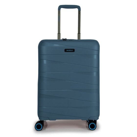 BG Berlin TED spinner Oxford Blue carry on small front jpg