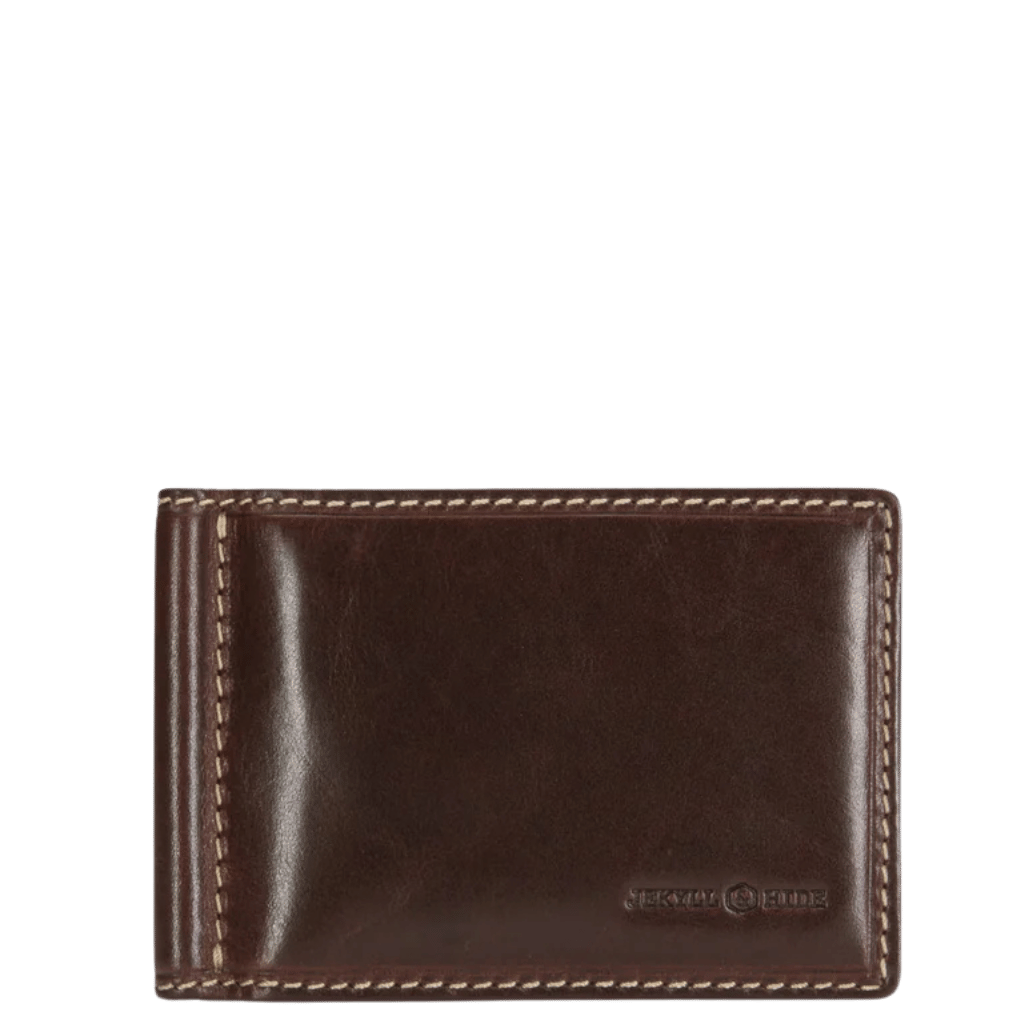 Jekyll and Hide 2792 Leather Money Clip Moccha brown primary png