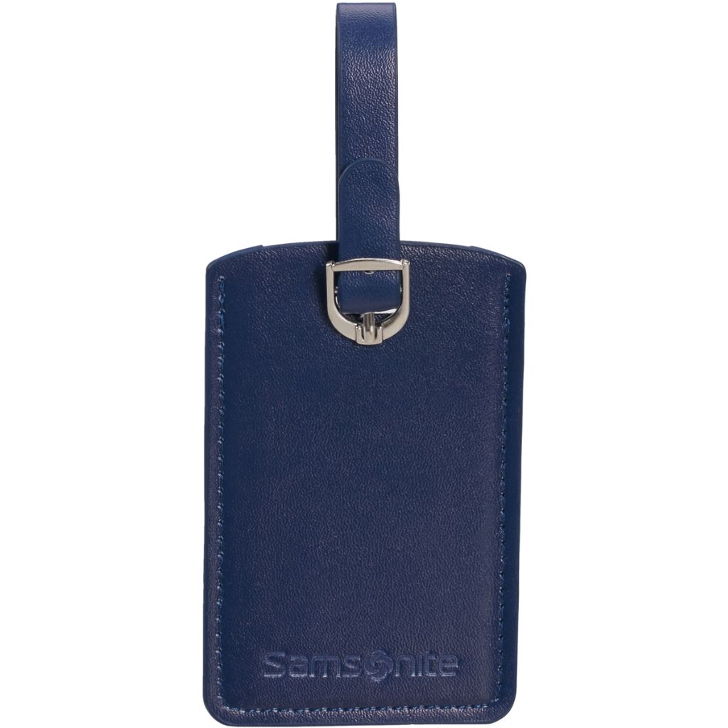 Samonite Global Ta Luggage Tags Twinset Midnight Navy Front