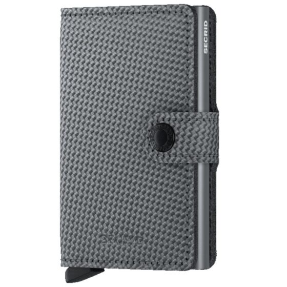 Secrid Miniwallet Ccma Carbon Grey Front3qrtr