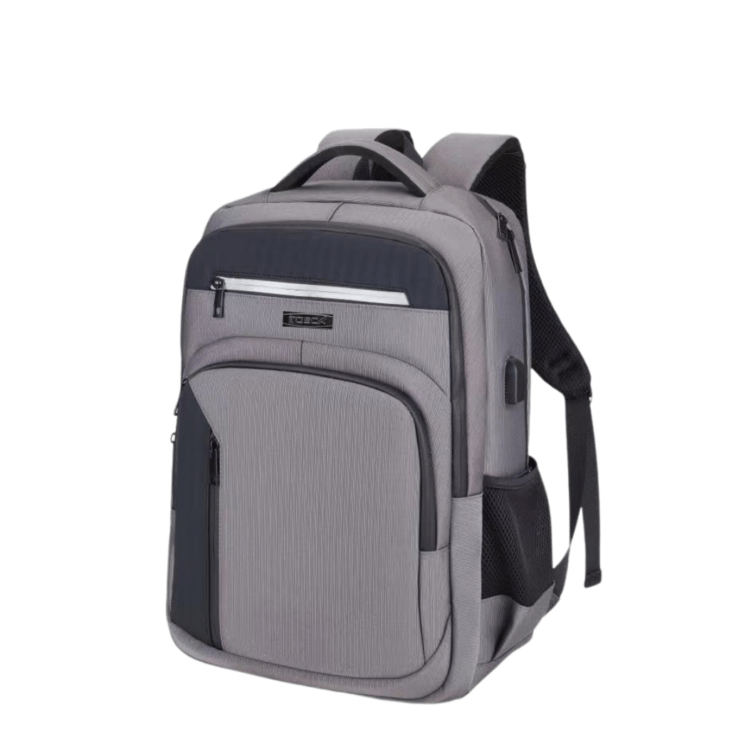 Tosca Biztech 3004 45 Multicompartment laptop Bakcpack Grey front3qrtr primary png