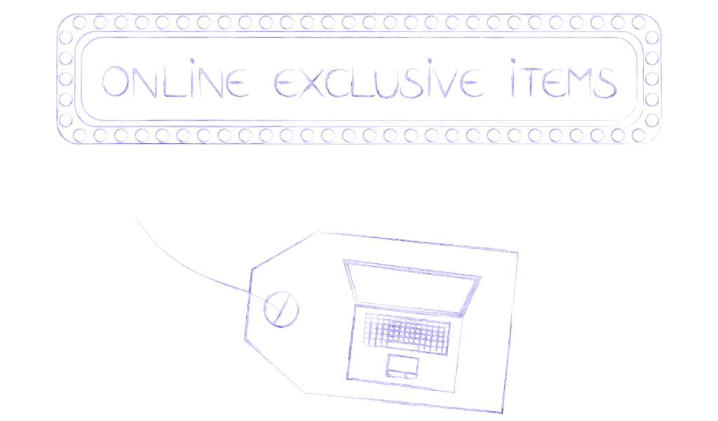 online exclusive badge