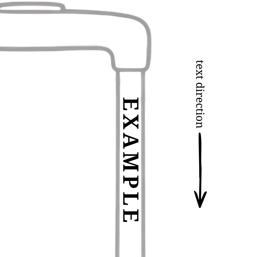 Luggage handle example